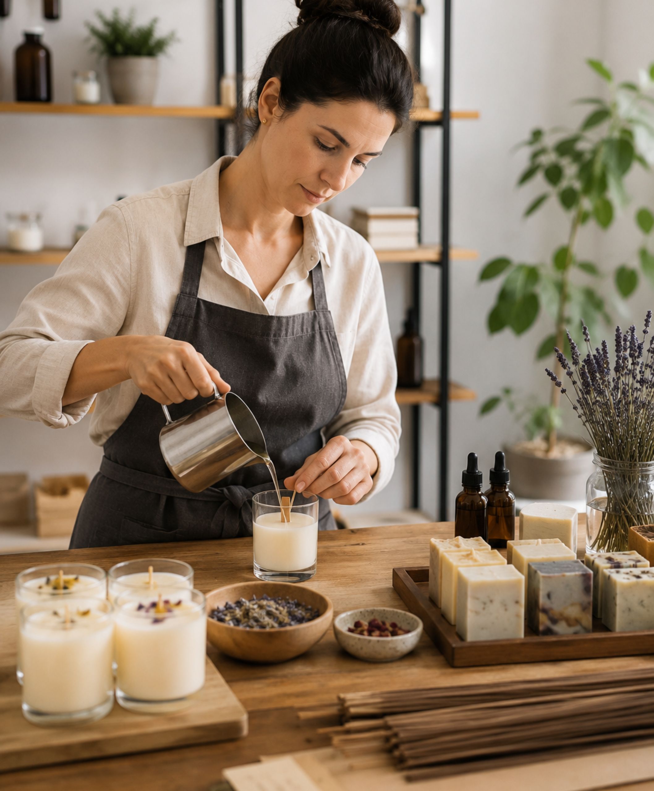 Studiare il master in produzione di candele
