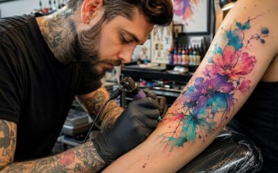 Tatuaggio watercolor: tecnica, caratteristiche e perché richiede un professionista esperto